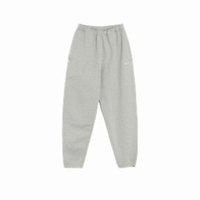 Nike Solo Swoosh Fleece Trousers Grey