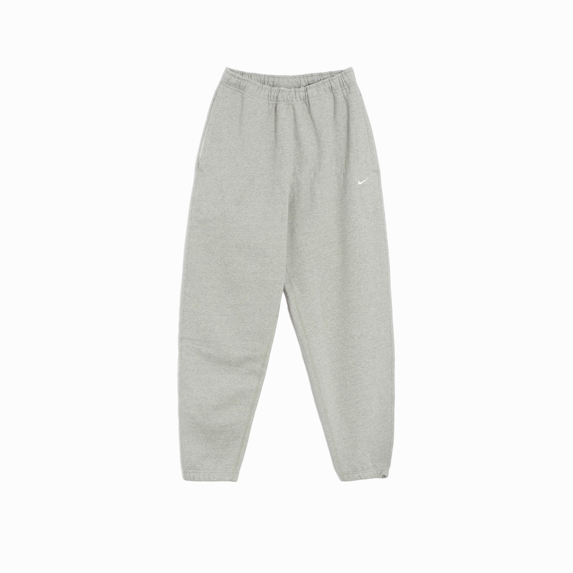 Nike Solo Swoosh Fleece Trousers Grey