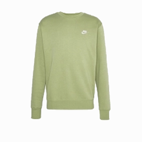 Nike Sportswear Club French Terry Crew Green