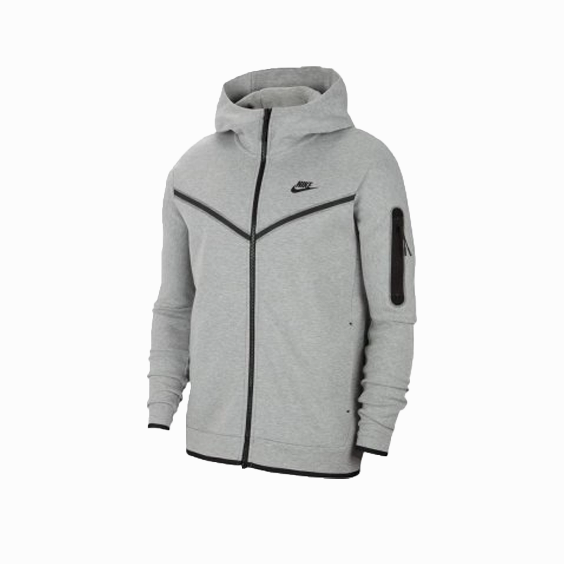 Nike Sportswear Tech Fleece Full-Zip Hoodie Grey