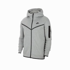 Nike Sportswear Tech Fleece Full-Zip Hoodie Grey