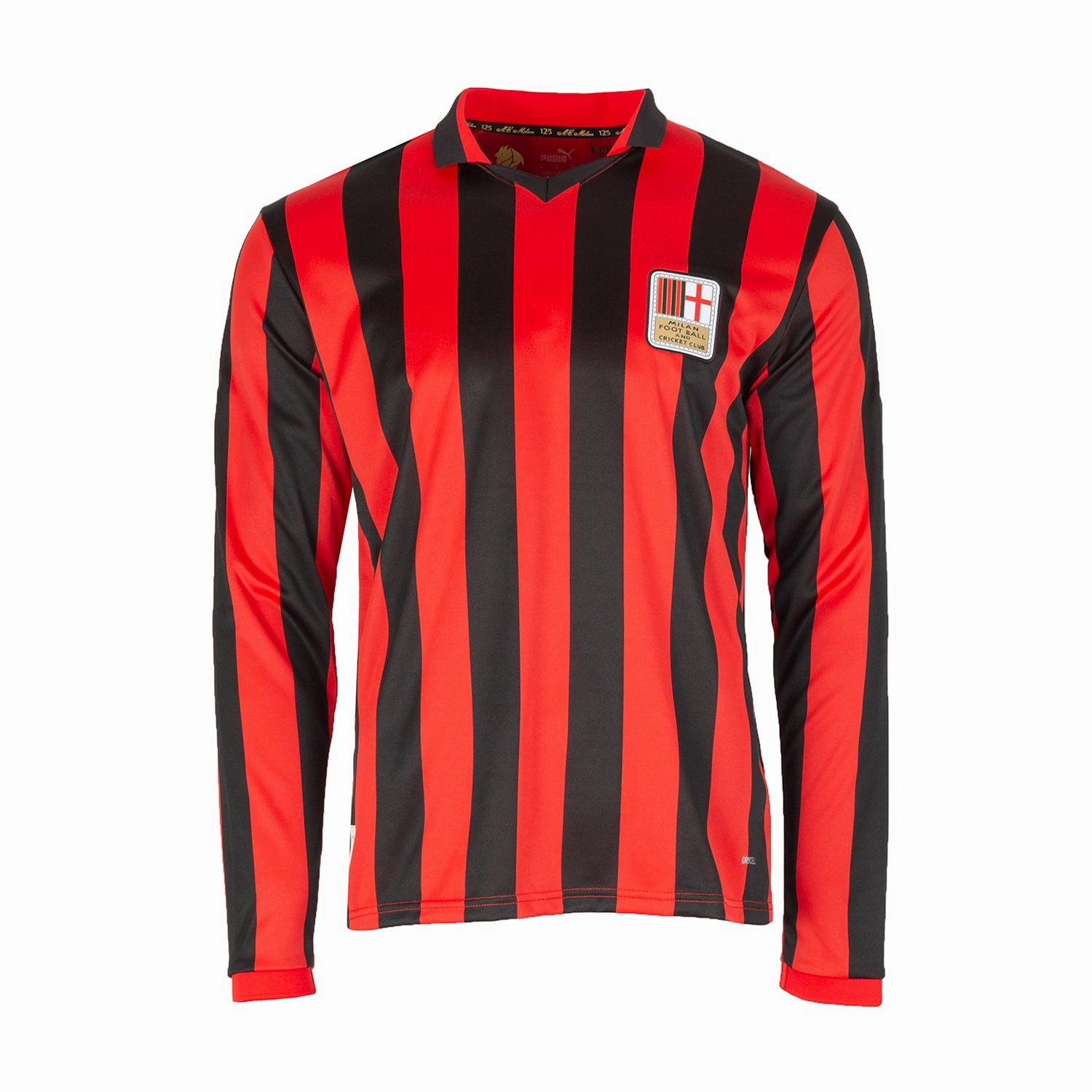 puma AC Milan 125th LS Authentic Jersey - Mens