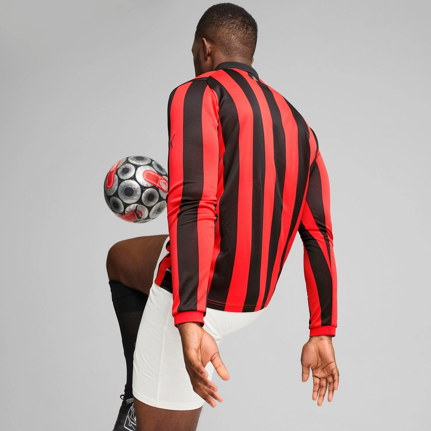 puma AC Milan 125th LS Authentic Jersey - Mens