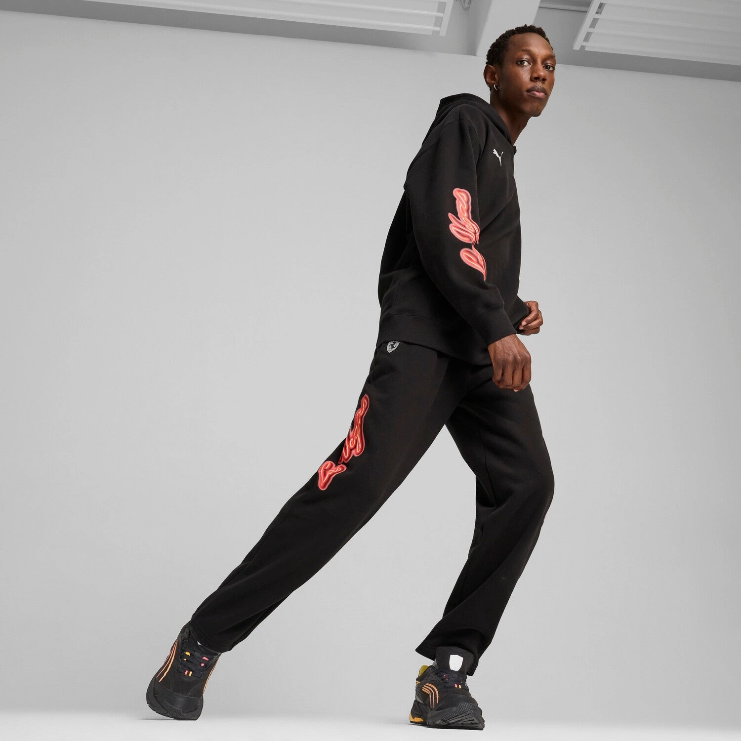 puma Ferrari Neon Energy PO Hoody - Mens