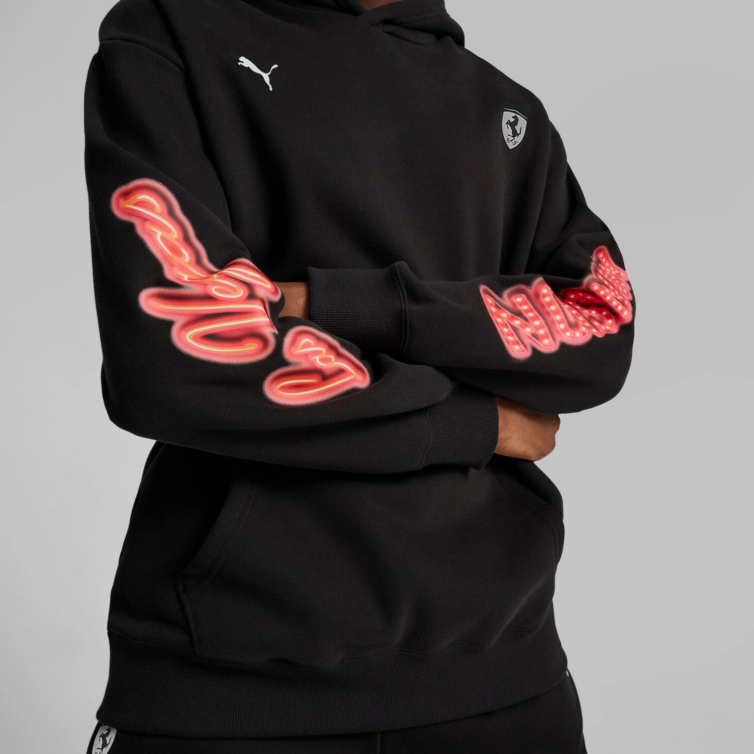 puma Ferrari Neon Energy PO Hoody - Mens