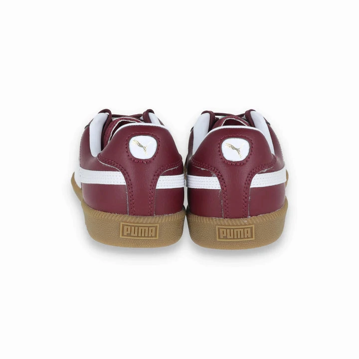 Puma King 21 IT Indoor Shoes Football Boots- Burgundy/White