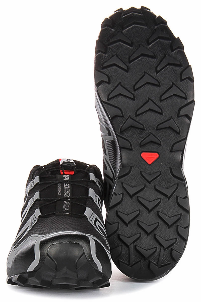 Salomon Speedcross 3 Gortex In Black Red Shoes Salomon