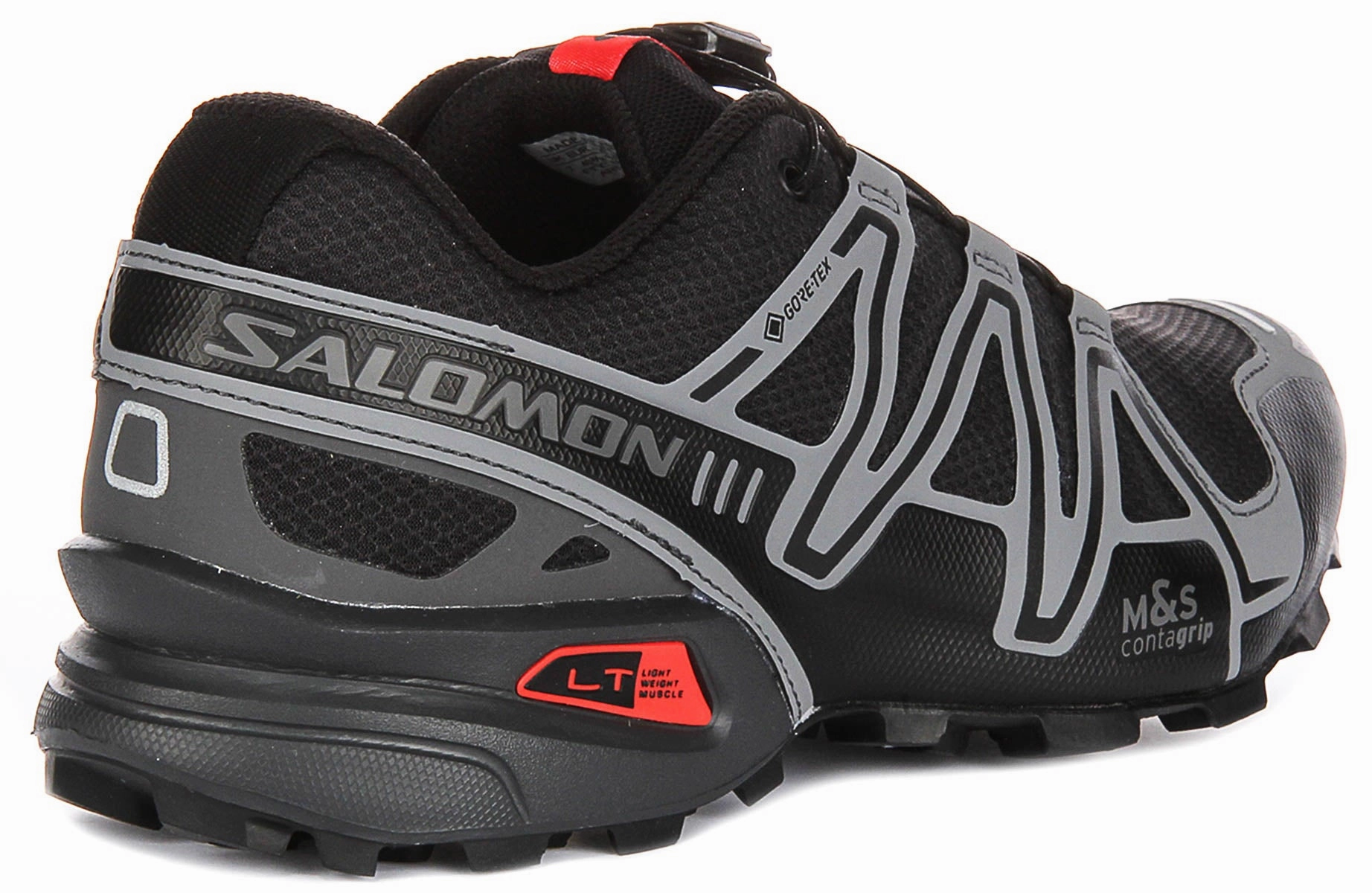 Salomon Speedcross 3 Gortex In Black Red Shoes Salomon