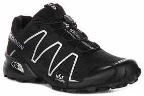 Salomon Speedcross 3 In Black Silver Shoes Salomon