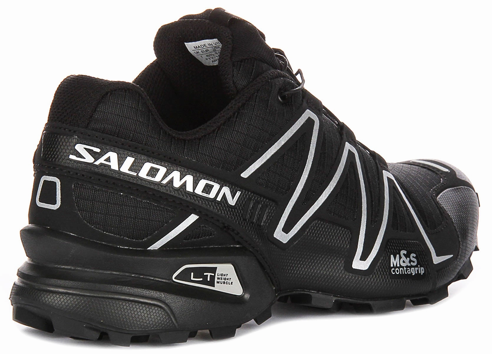 Salomon Speedcross 3 In Black Silver Shoes Salomon
