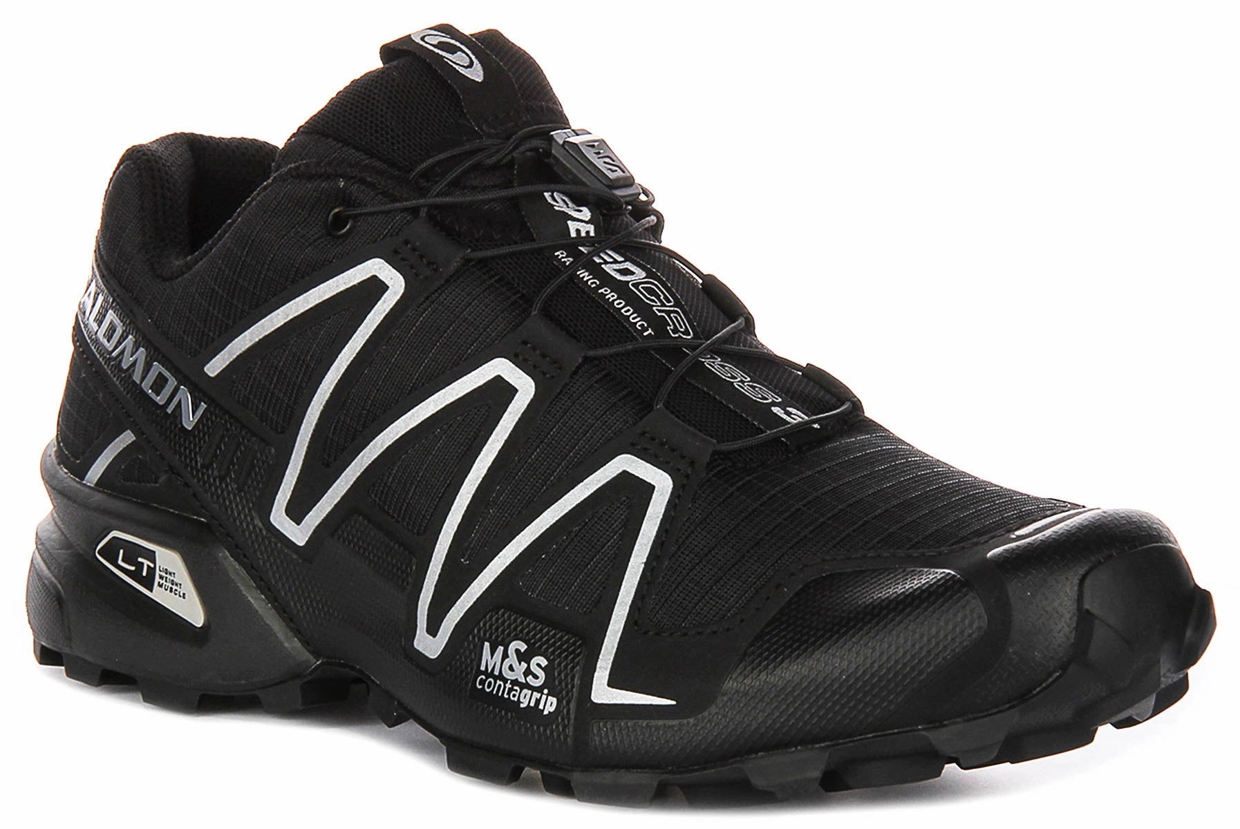 Salomon Speedcross 3 In Black Silver Shoes Salomon