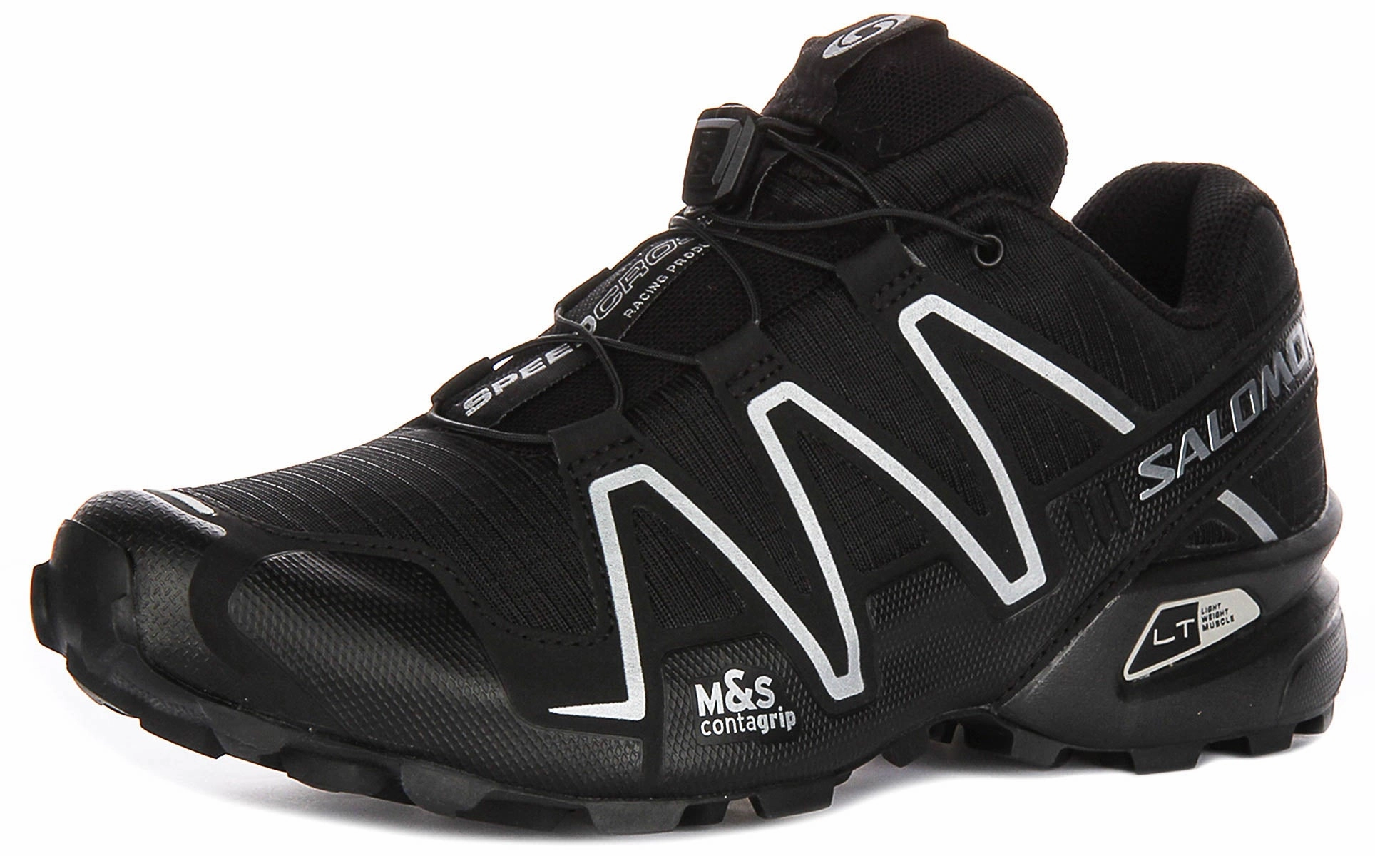 Salomon Speedcross 3 In Black Silver Shoes Salomon