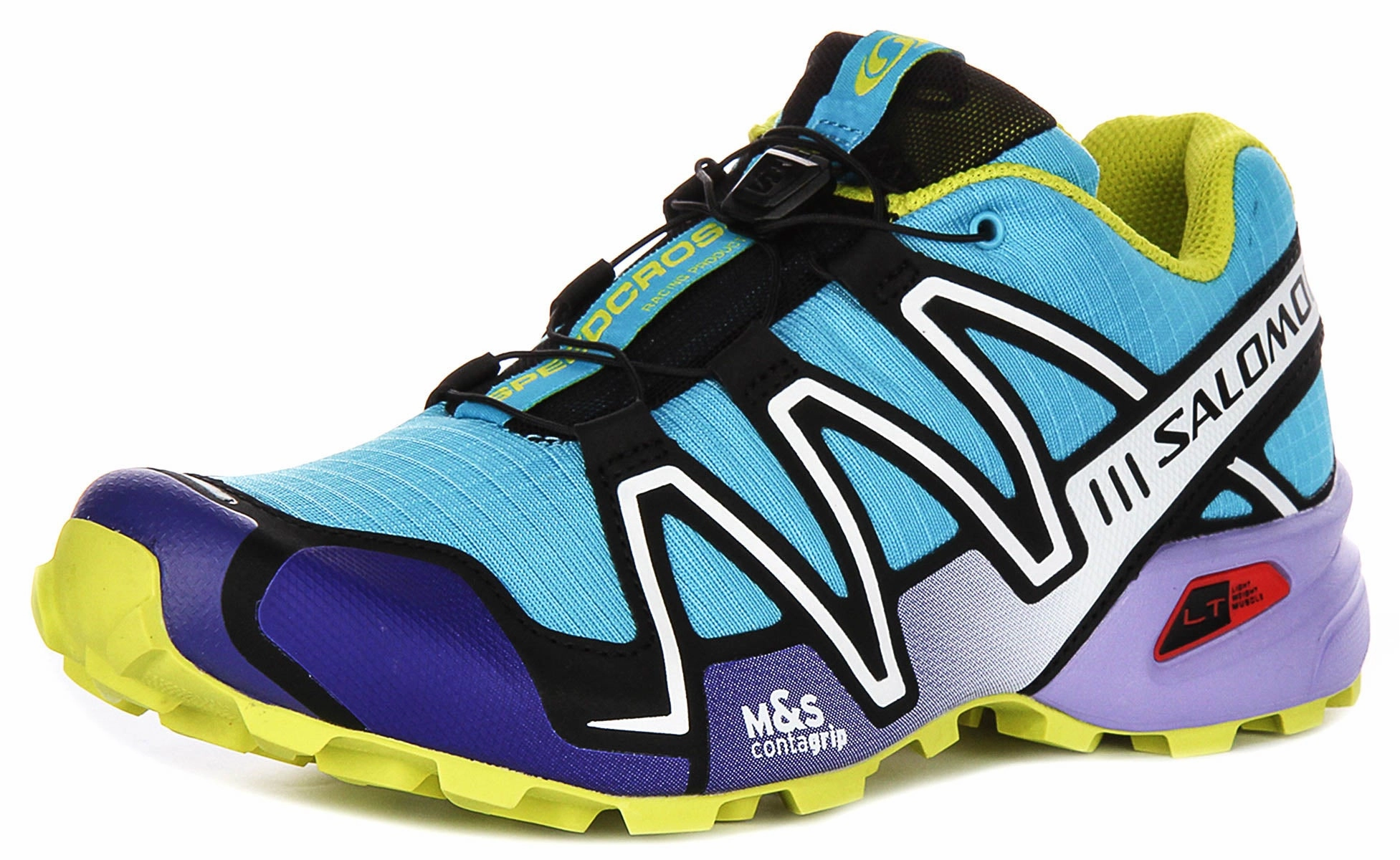 Salomon Speedcross 3 In Blue Purple Shoes Salomon
