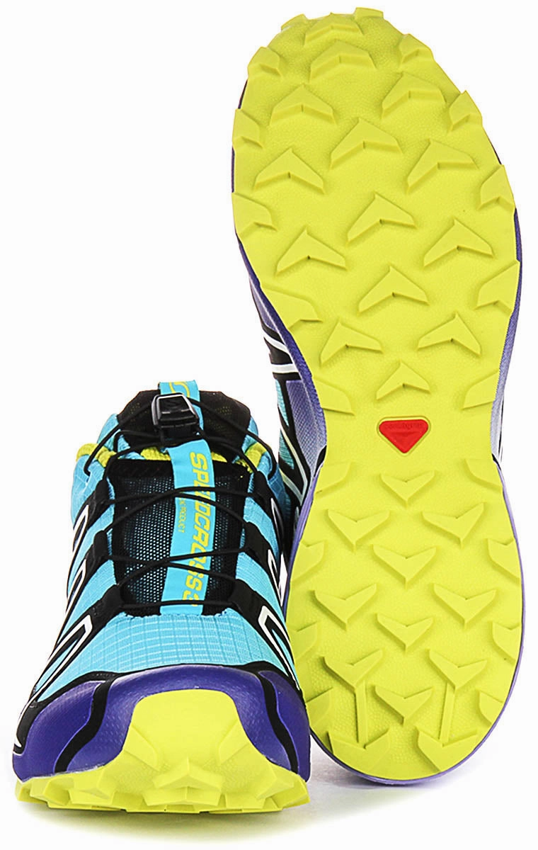 Salomon Speedcross 3 In Blue Purple Shoes Salomon