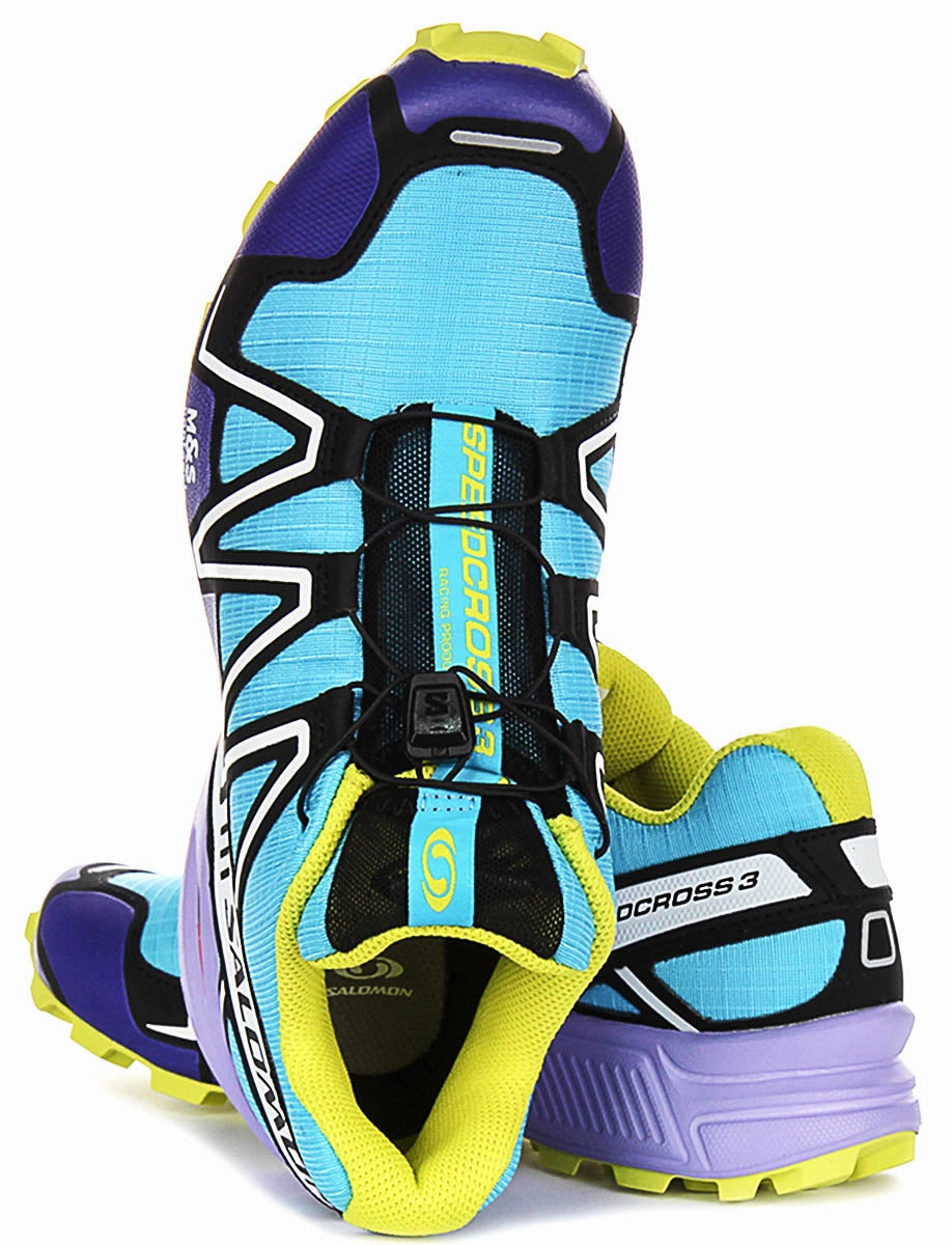 Salomon Speedcross 3 In Blue Purple Shoes Salomon