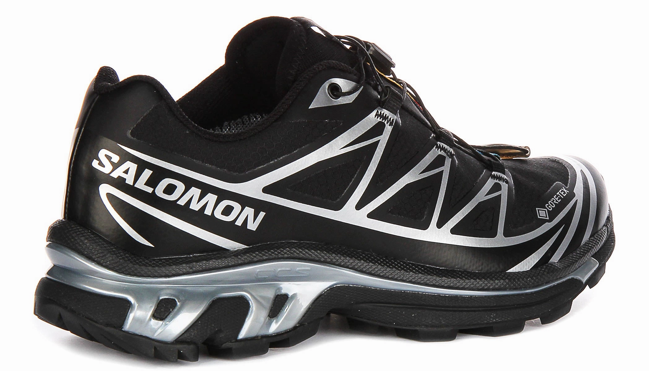 Salomon XT 6 Gortex In Black Silver Shoes Salomon