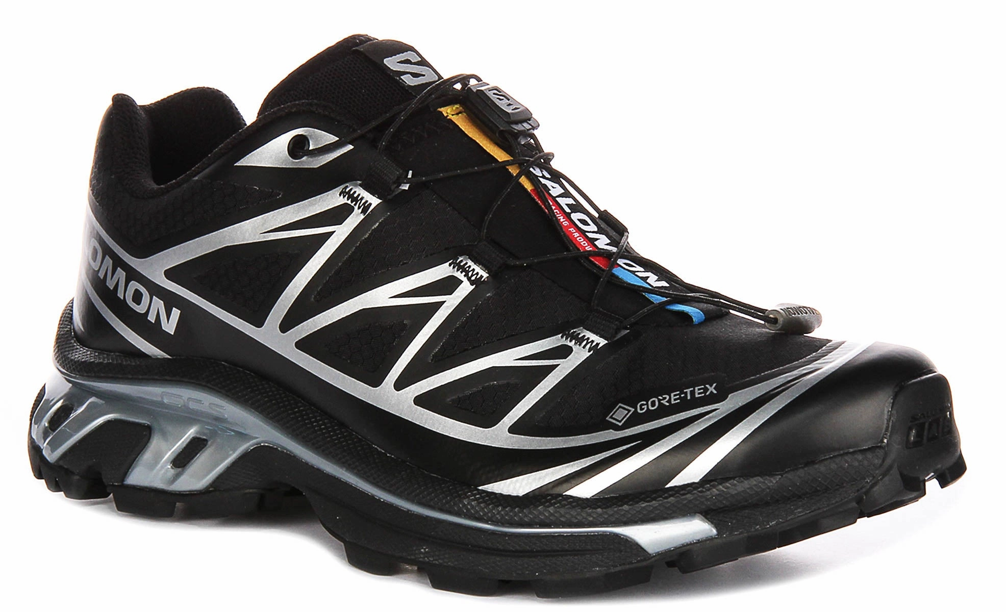Salomon XT 6 Gortex In Black Silver Shoes Salomon