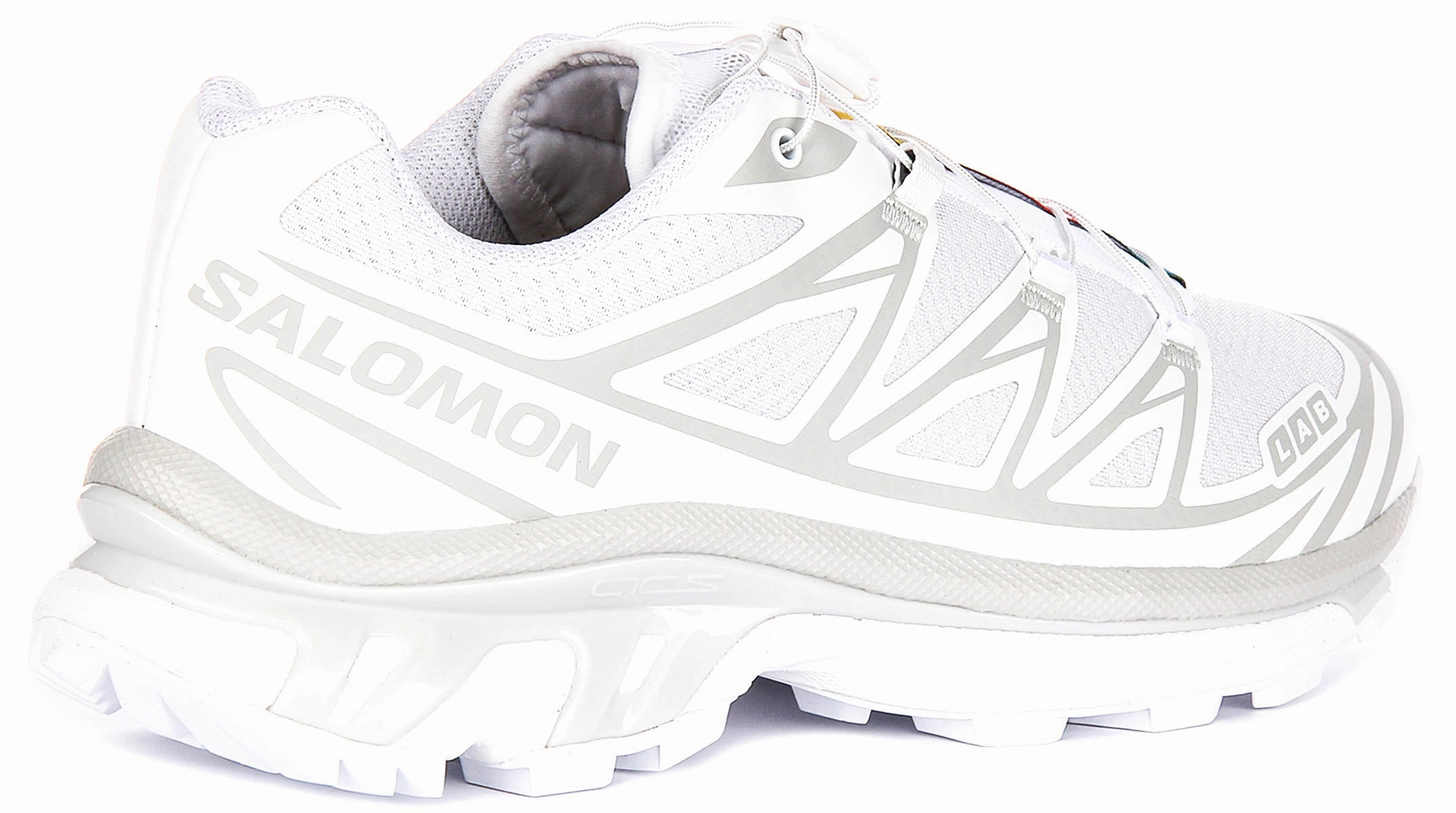 Salomon XT 6 In White Grey Shoes Salomon