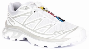 Salomon XT 6 In White Grey Shoes Salomon
