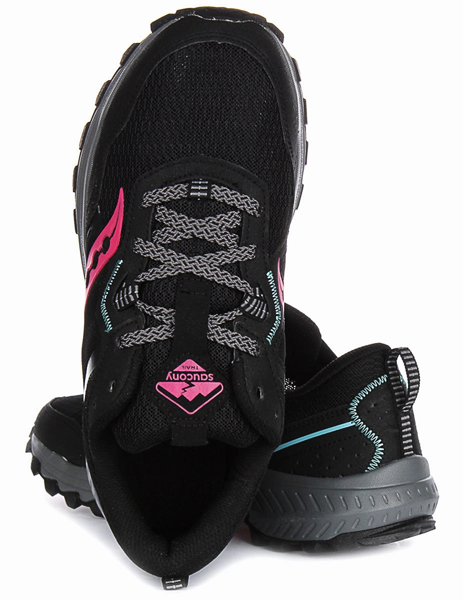 Saucony Excursion Tr16 In Black Multi For Women Shoes Saucony