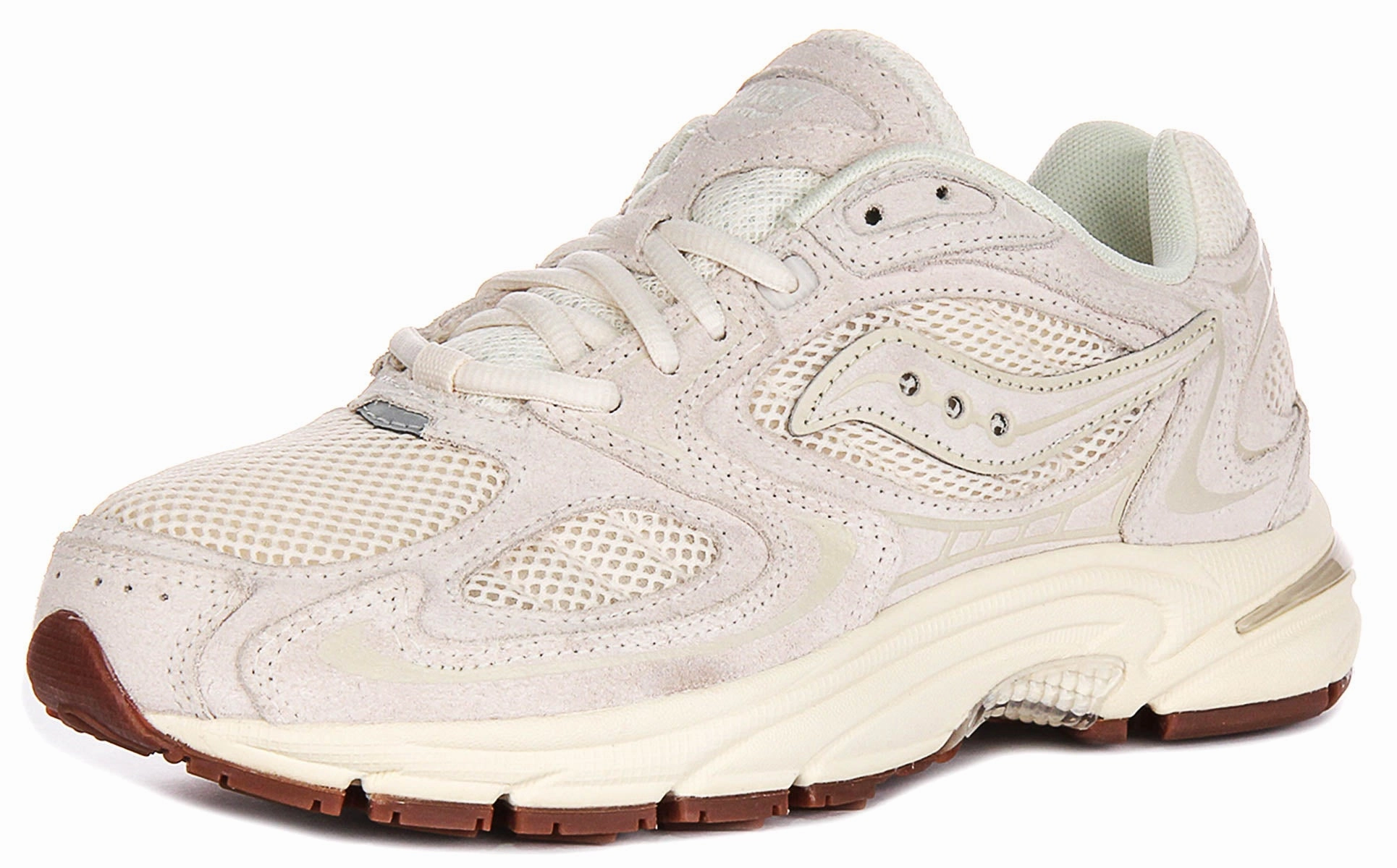 Saucony Grid Jazz 9 In Ivory Shoes Saucony