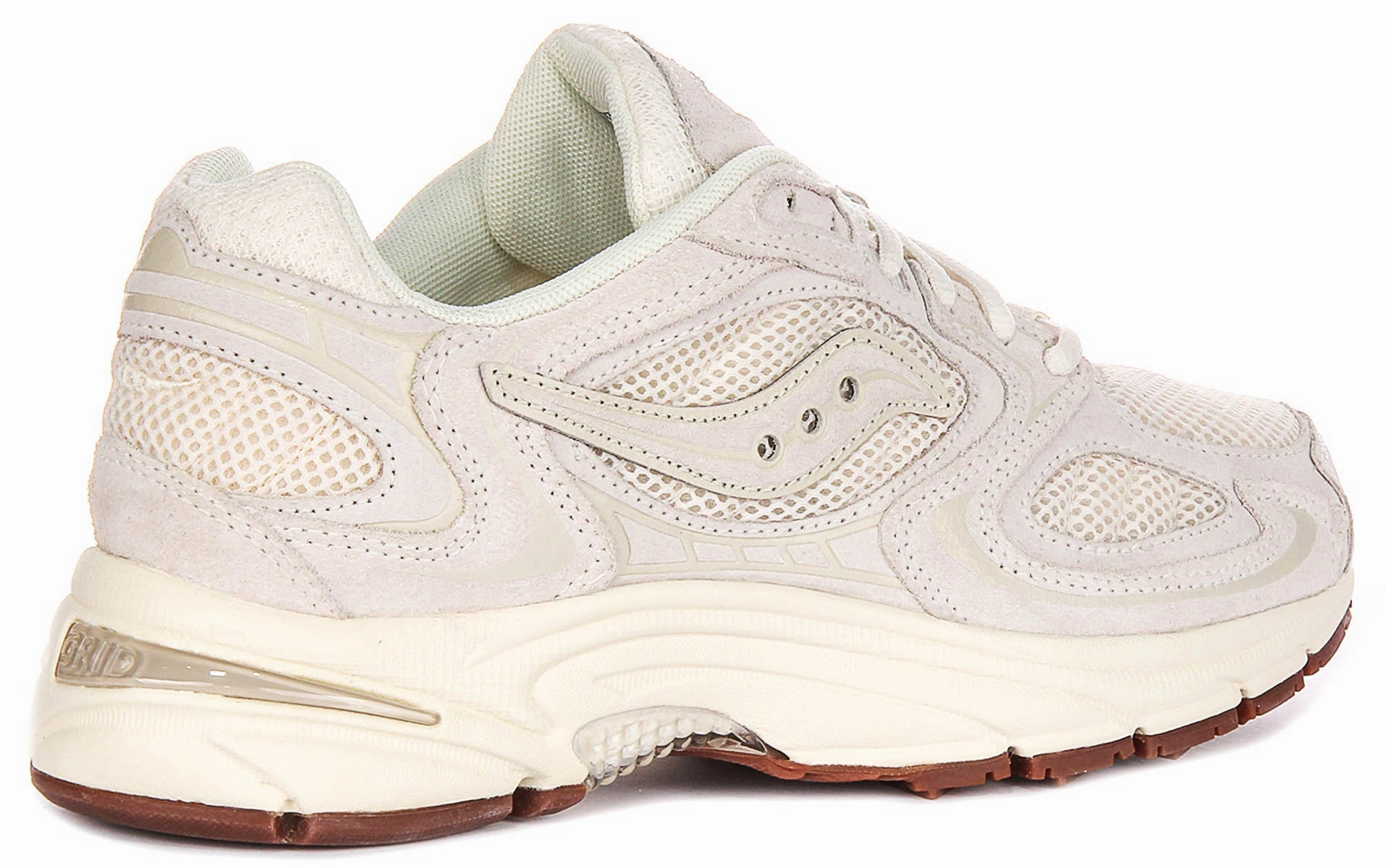 Saucony Grid Jazz 9 In Ivory Shoes Saucony