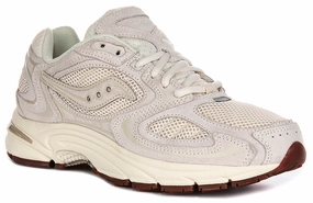 Saucony Grid Jazz 9 In Ivory Shoes Saucony