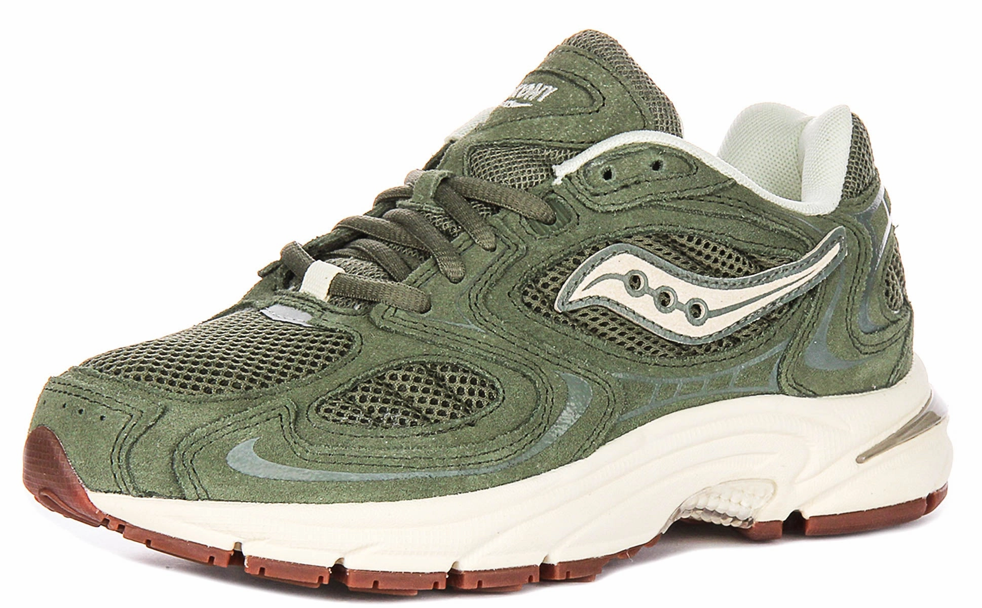 Saucony Grind Jazz 9 In Olive White Shoes Saucony