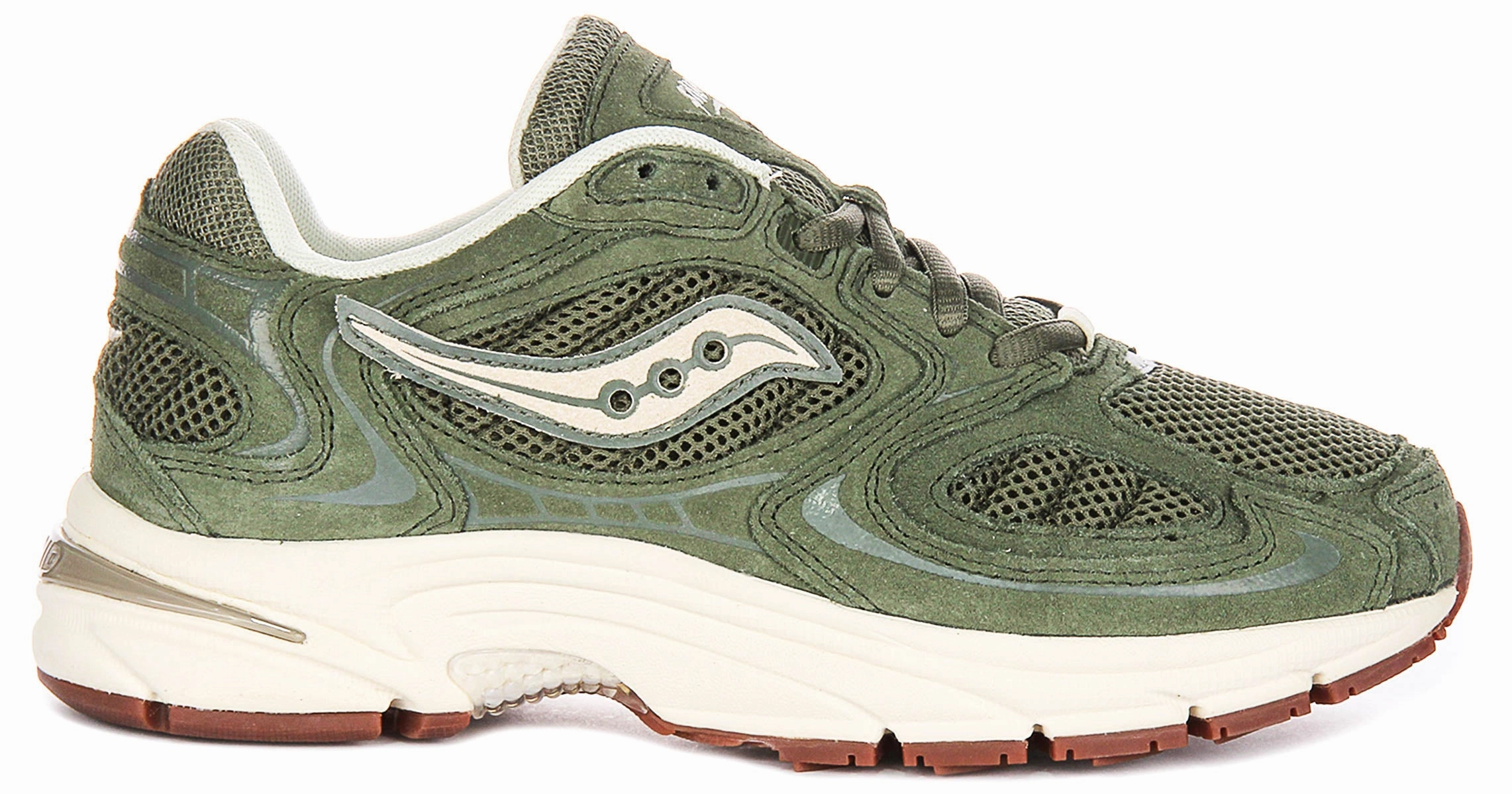 Saucony Grind Jazz 9 In Olive White Shoes Saucony