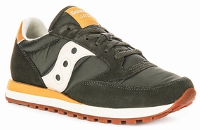 Saucony Jazz Original In Forest Green For Men Shoes Saucony