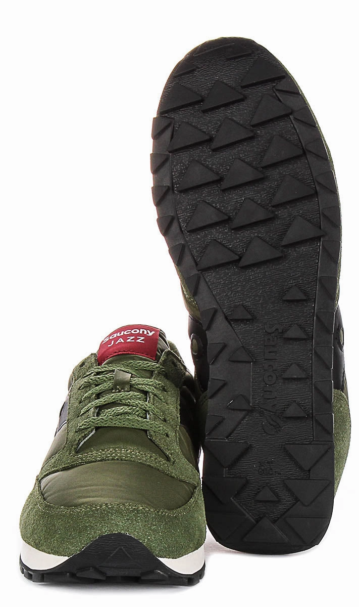 Saucony Jazz Original In Green For Men Shoes Saucony