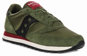 Saucony Jazz Original In Green For Men Shoes Saucony