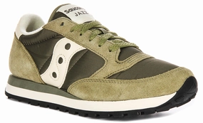 Saucony Jazz Original In Olive For Men Shoes Saucony