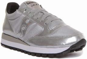 Saucony Jazz Original In Silver For Women Shoes Saucony