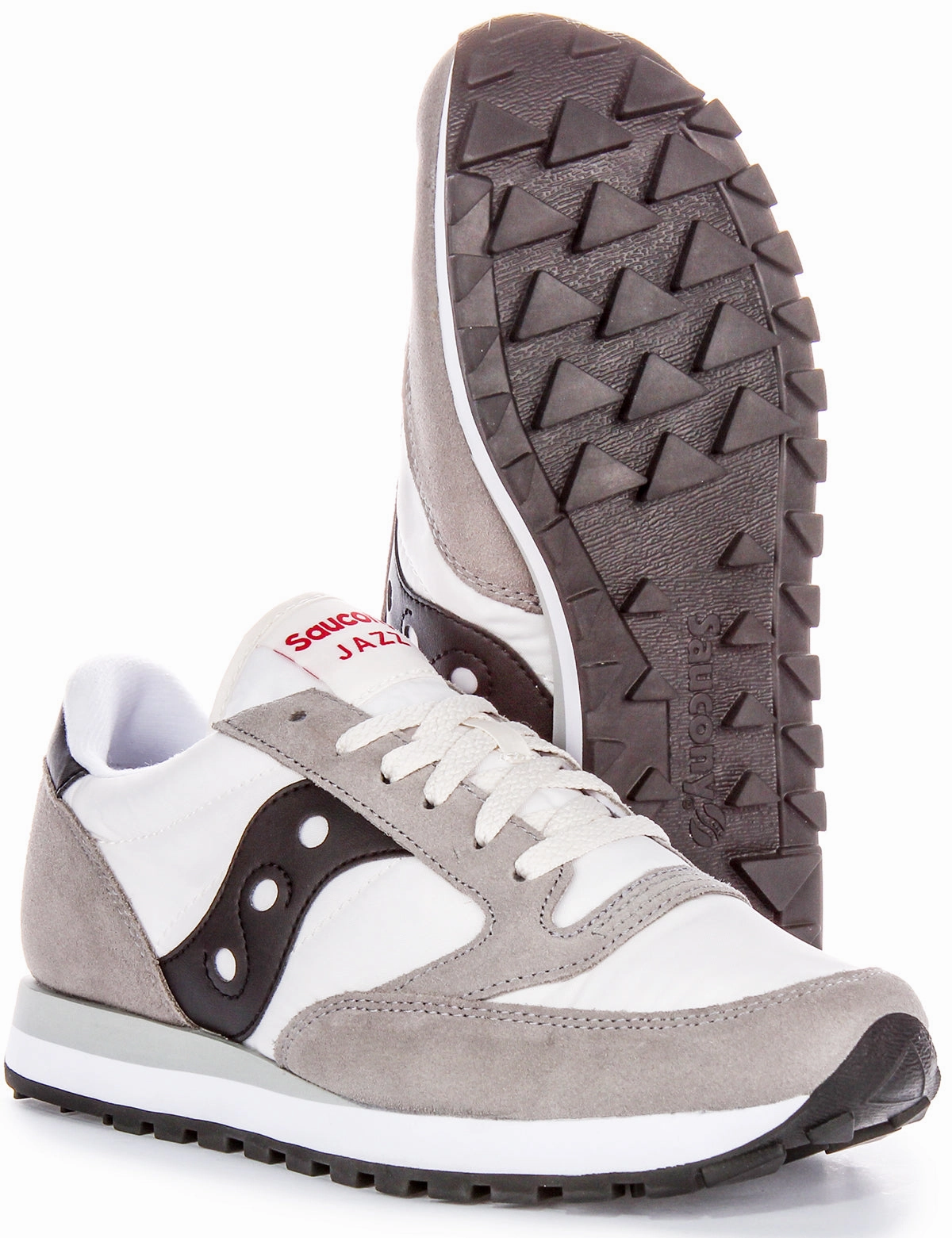 Saucony Jazz Original In White Grey For Men Shoes Saucony
