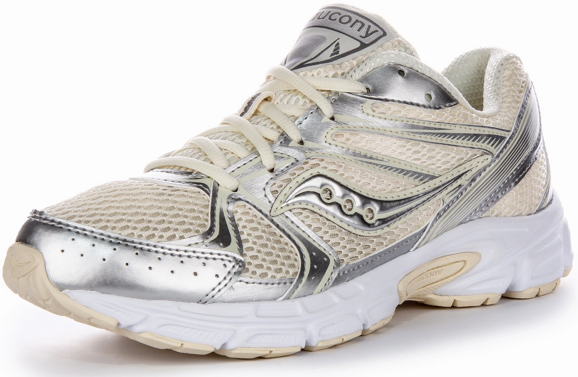 Saucony Ride Millennium In Cream For Women Shoes Saucony