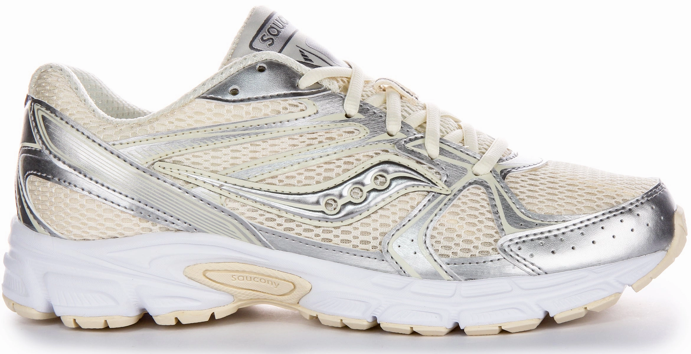 Saucony Ride Millennium In Cream For Women Shoes Saucony