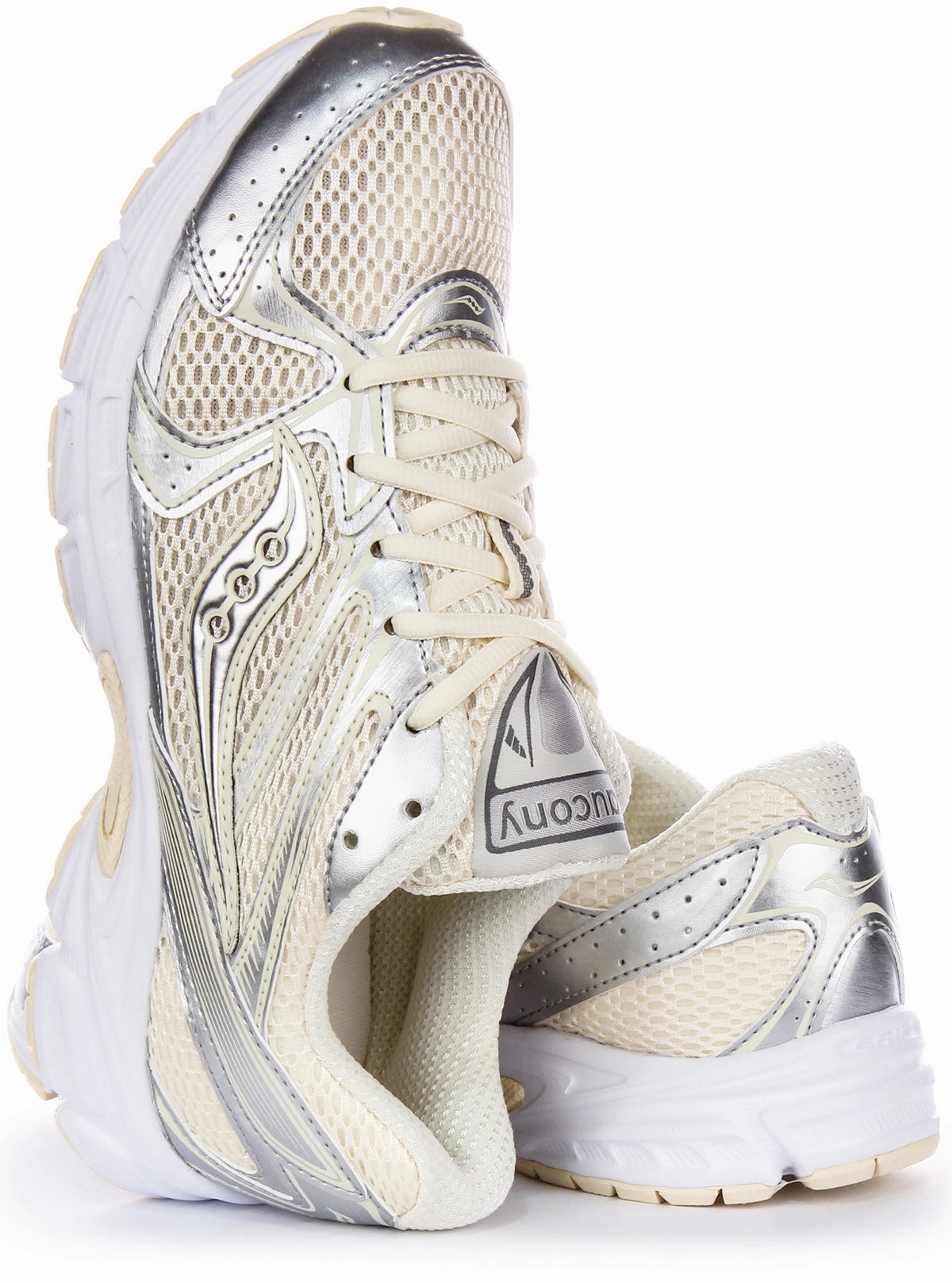 Saucony Ride Millennium In Cream For Women Shoes Saucony