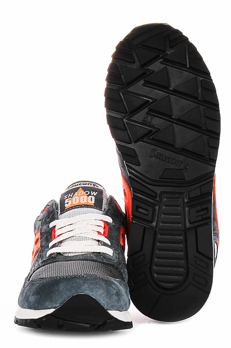 Saucony Shadow 5000 In Grey Orange For Men Shoes Saucony