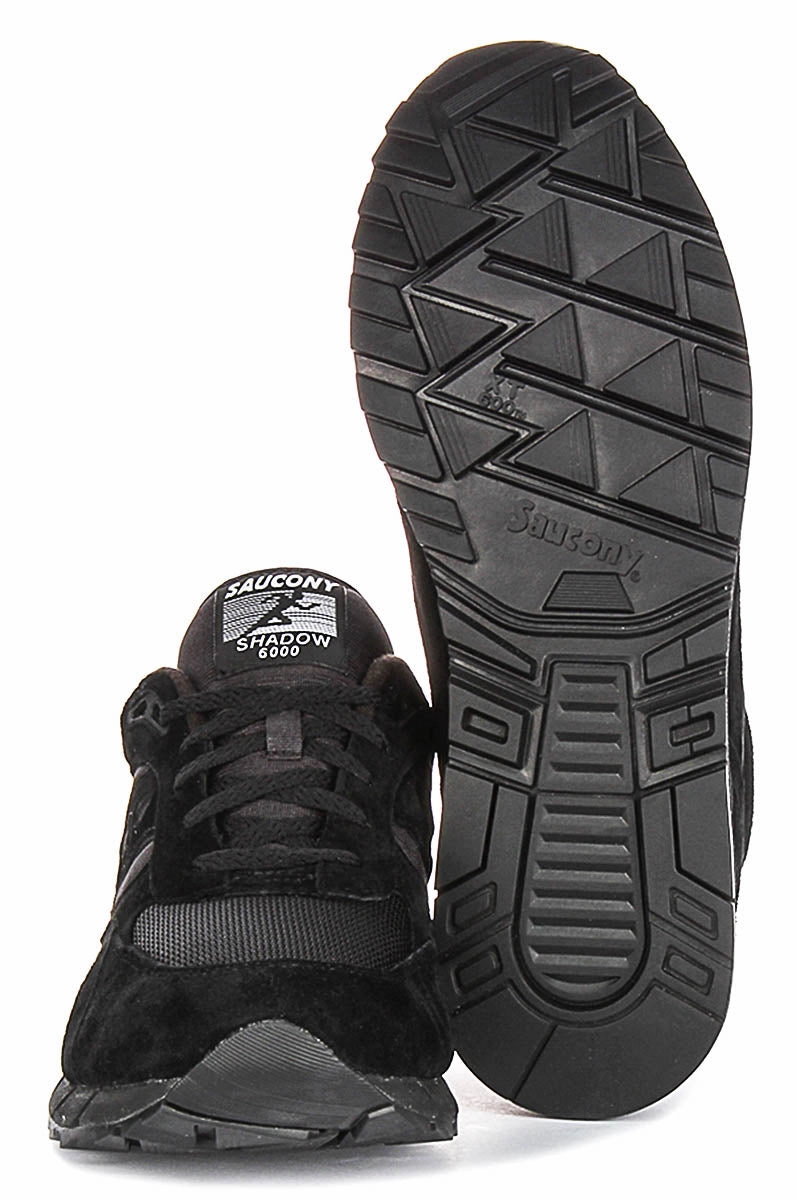 Saucony Shadow 6000 In All Black Shoes Saucony