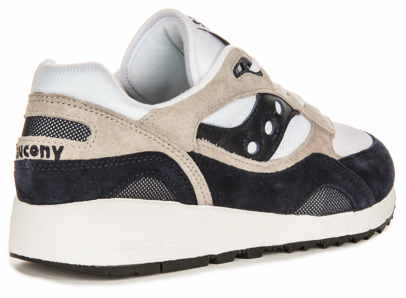 Saucony Shadow 6000 In White Navy Shoes Saucony
