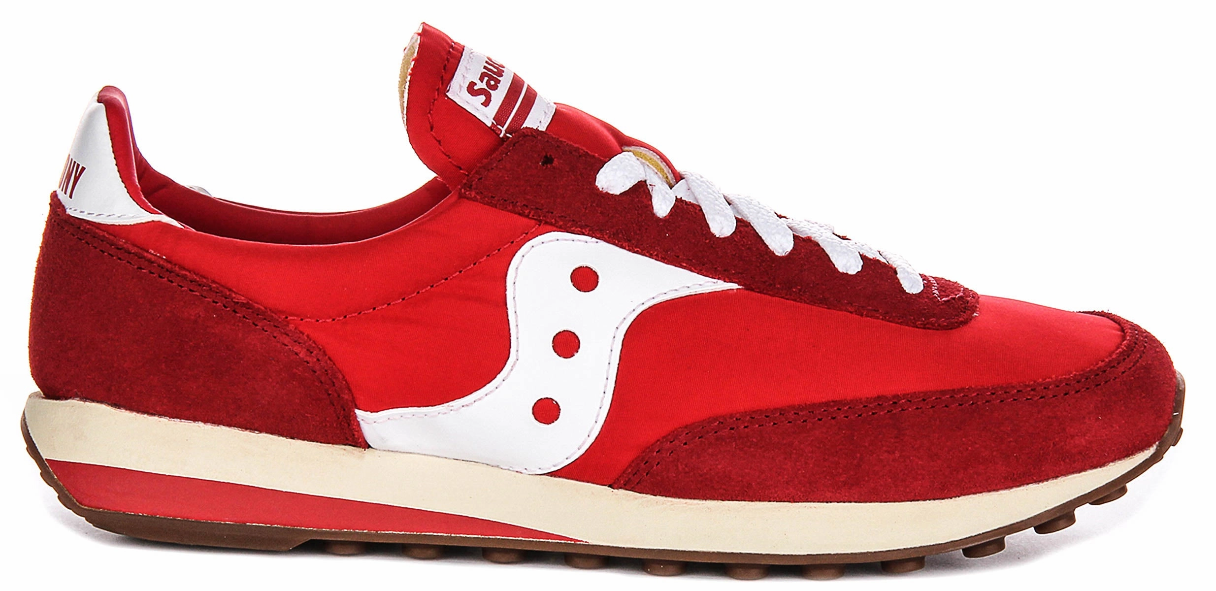 Saucony Trainer 80 In Red White Shoes Saucony