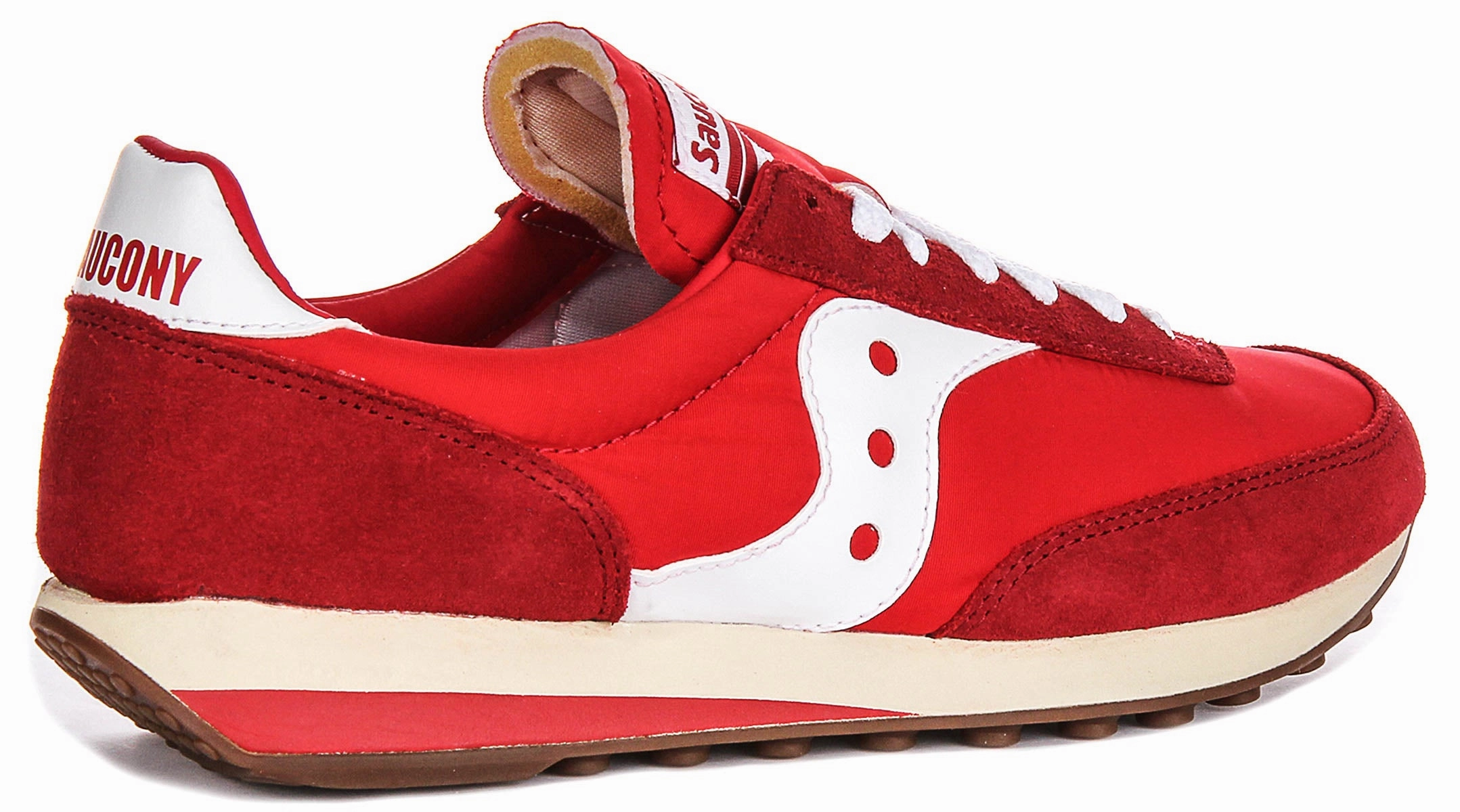 Saucony Trainer 80 In Red White Shoes Saucony
