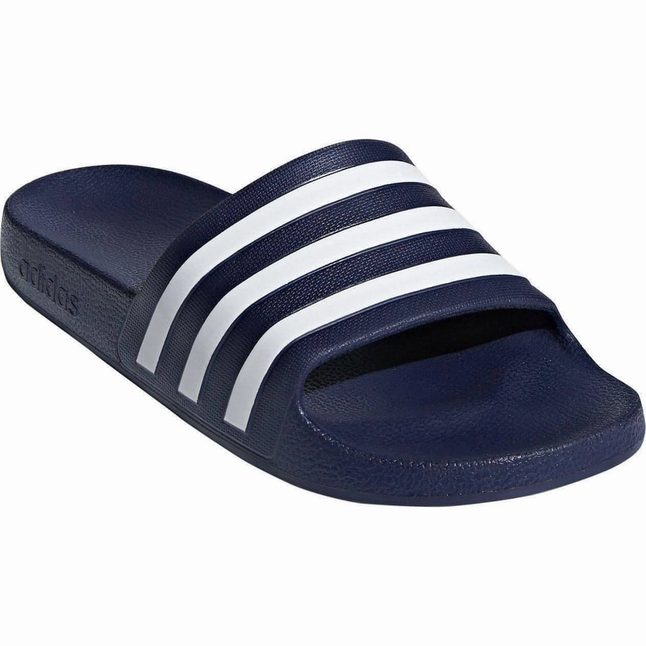 Shoes Adidas footwear Men adidas Adilette Aqua Sliders - Blue