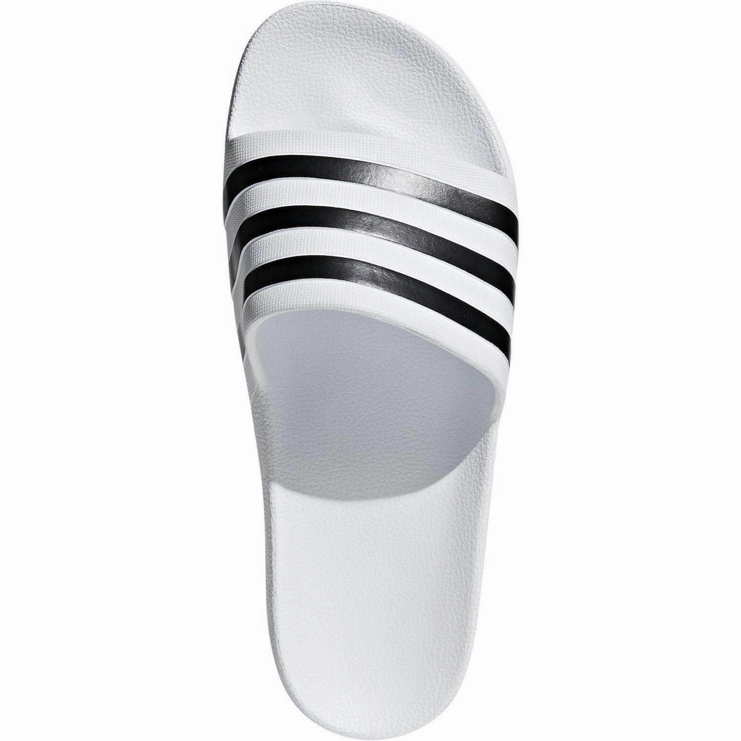 Shoes Adidas footwear Men adidas Adilette Aqua Sliders - White