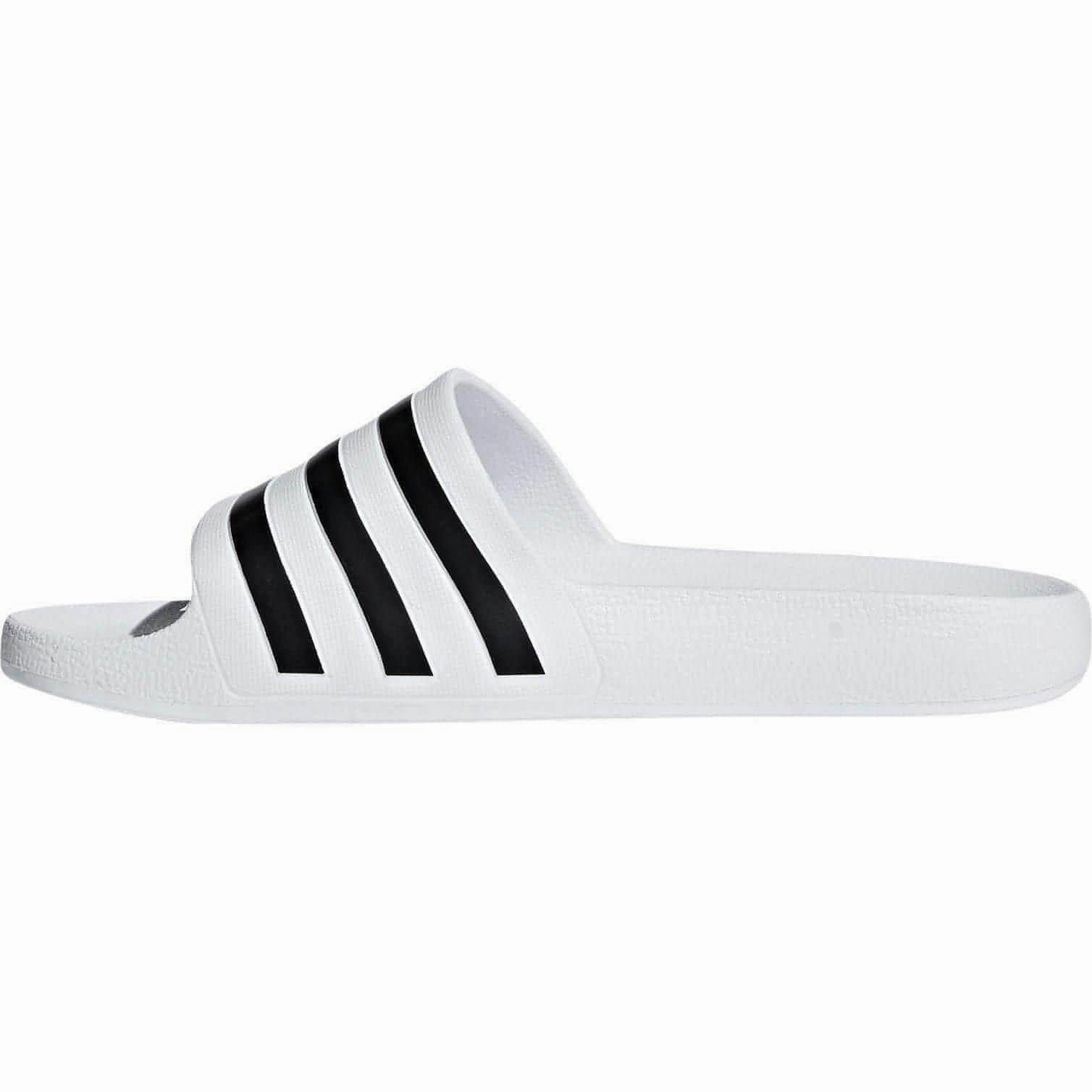 Shoes Adidas footwear Men adidas Adilette Aqua Sliders - White