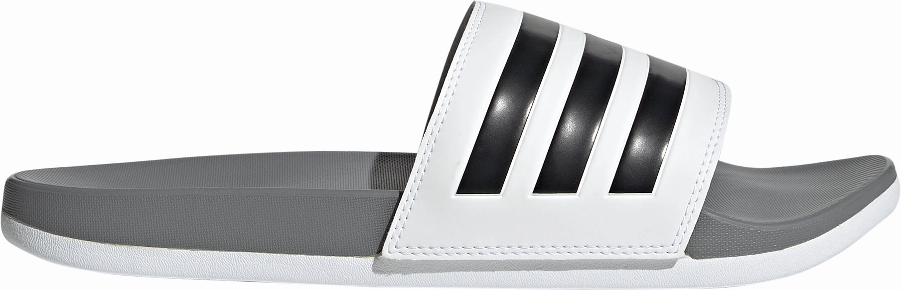 Shoes Adidas footwear Men adidas Adilette Comfort Sliders - White
