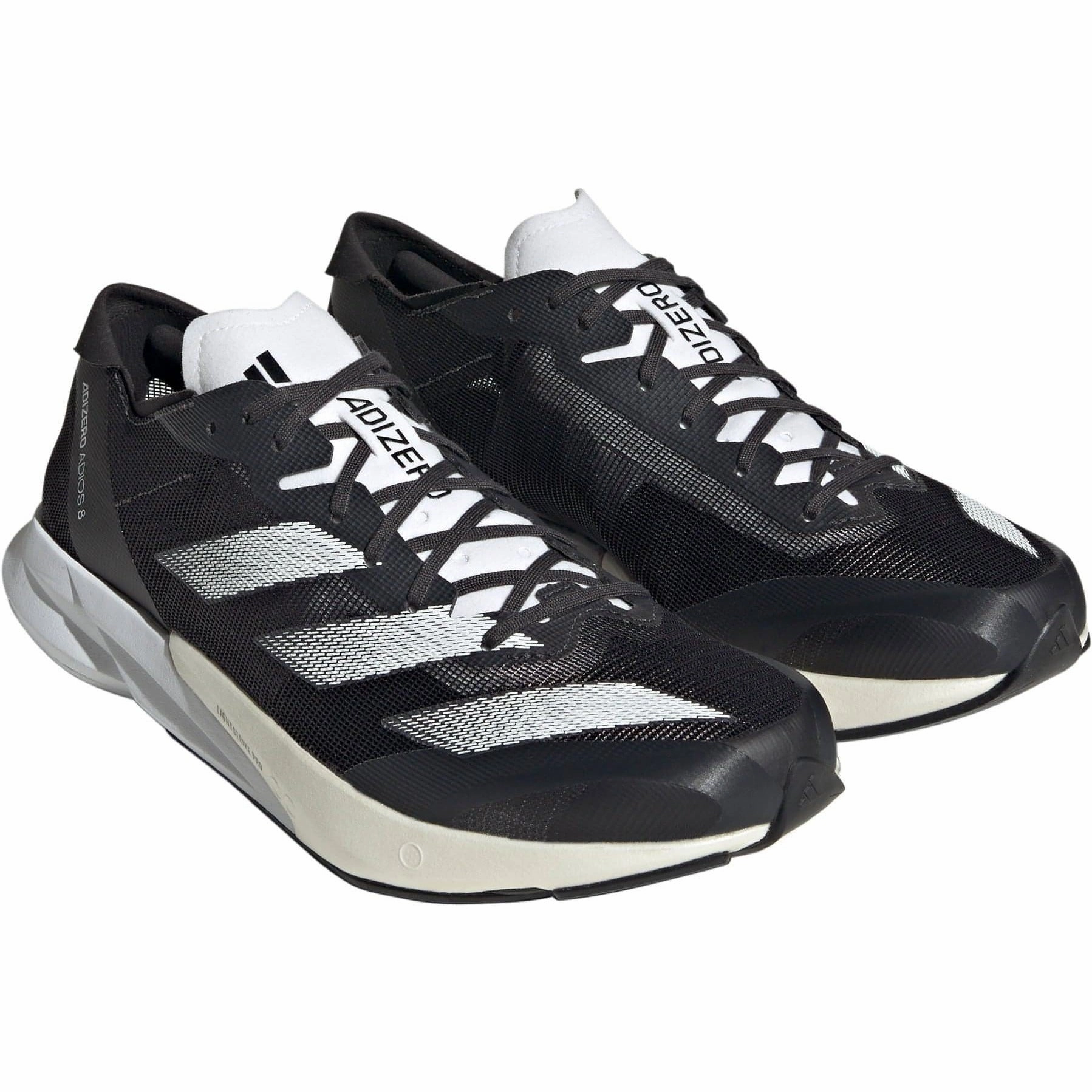 Shoes Adidas footwear Men adidas Adizero Adios 8 Mens Running Shoes - Black