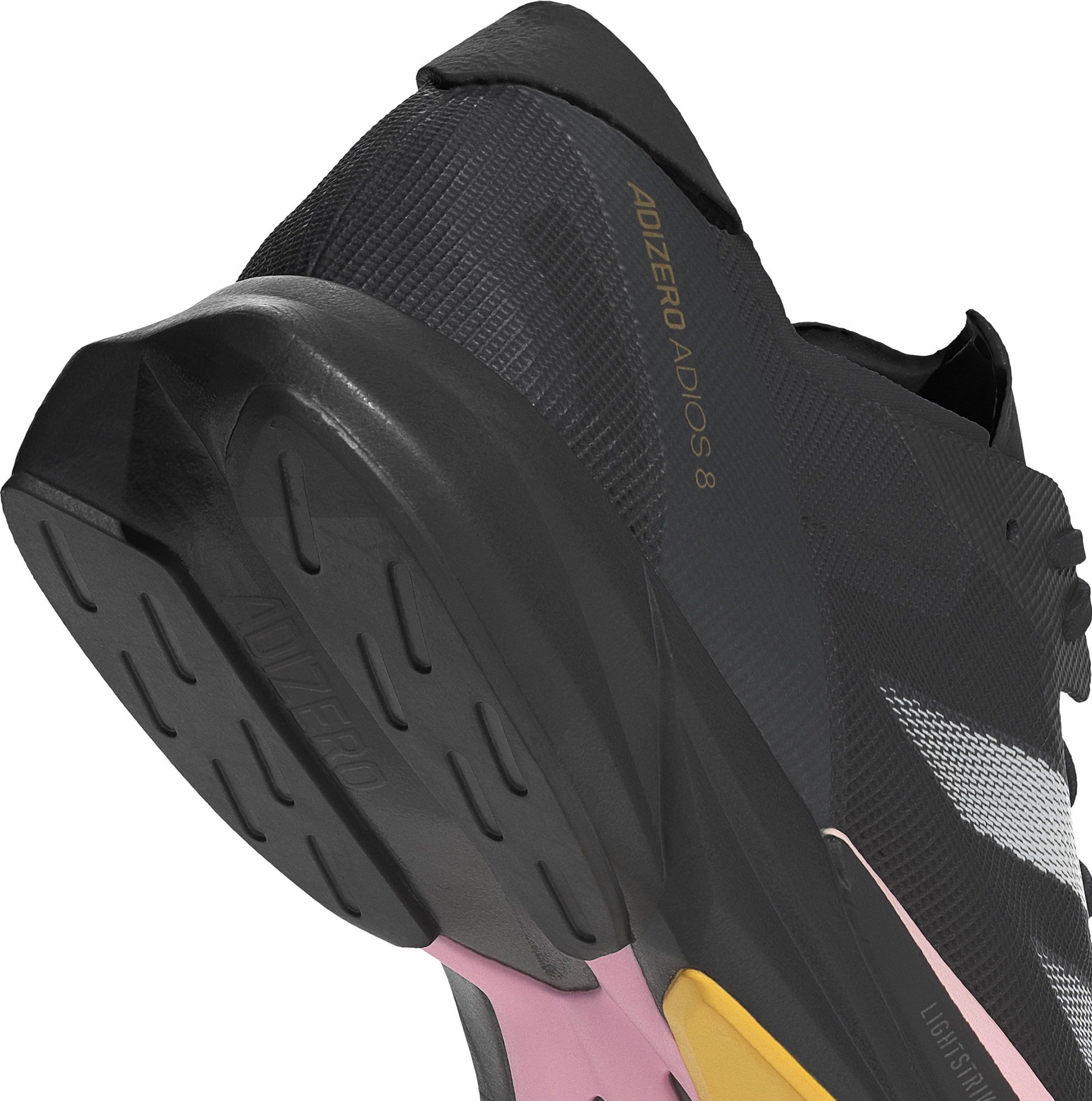 Shoes Adidas footwear Men adidas Adizero Adios 8 Mens Running Shoes - Black