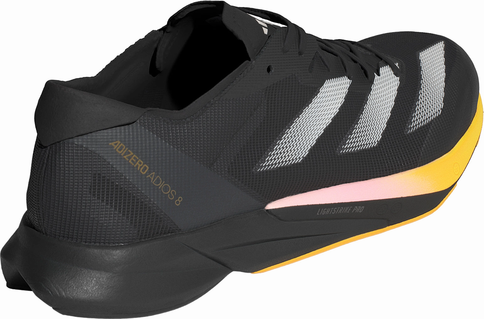 Shoes Adidas footwear Men adidas Adizero Adios 8 Mens Running Shoes - Black